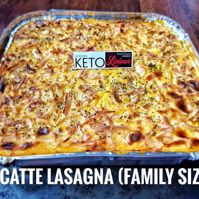 

PROMO MIE / PASTA / Riccate Lasagna KETO (Family Size) NON COD