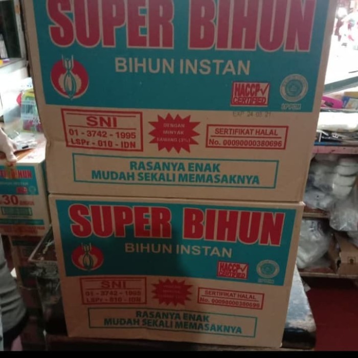 PROMO MIE / PASTA / Super Bihun 1 Dus isi 30 pcs NON COD