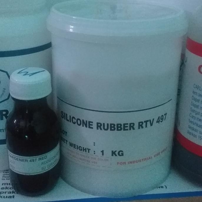 

Silicon Rubber Rtv 497 1 Kg Utk Moulding/Cetakan
