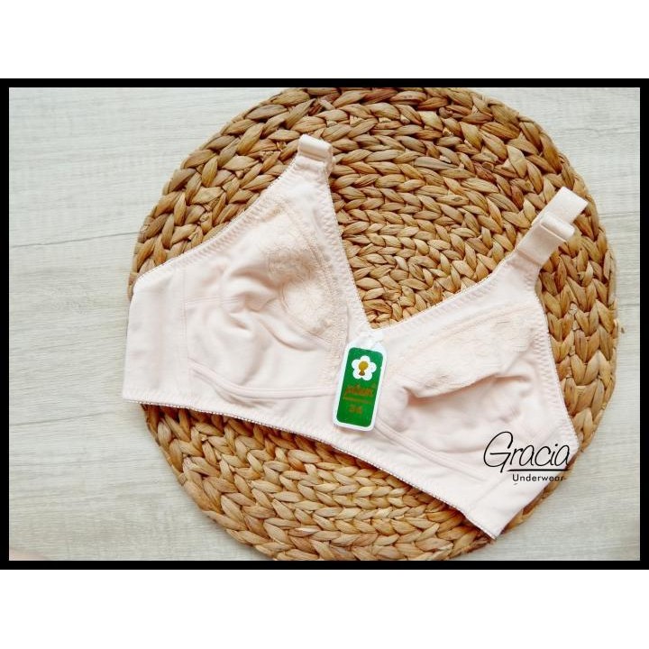 Terlaris Bra / Bh Plum 059 Cream Size 32-38 Good Quality