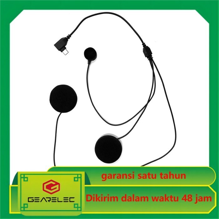 Untuk DK02 Motor Helm Bluetooth Headset Pengganti Speaker Soft Mic Set
