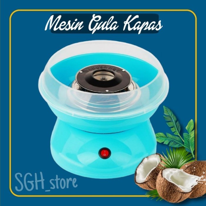 TERLARIS MESIN GULALI PEMBUAT GULA-GULA KAPAS COTTON CANDY MAKANAN ANAK ARUM MANIS MESIN GULALI