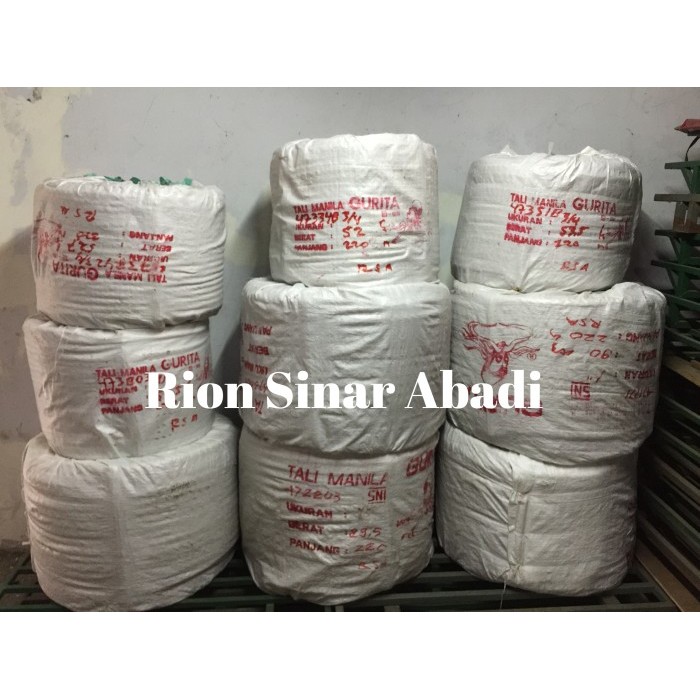 

TALI TAMBANG TAMPAR ROPE MANILA GURITA 4MM (3/16")