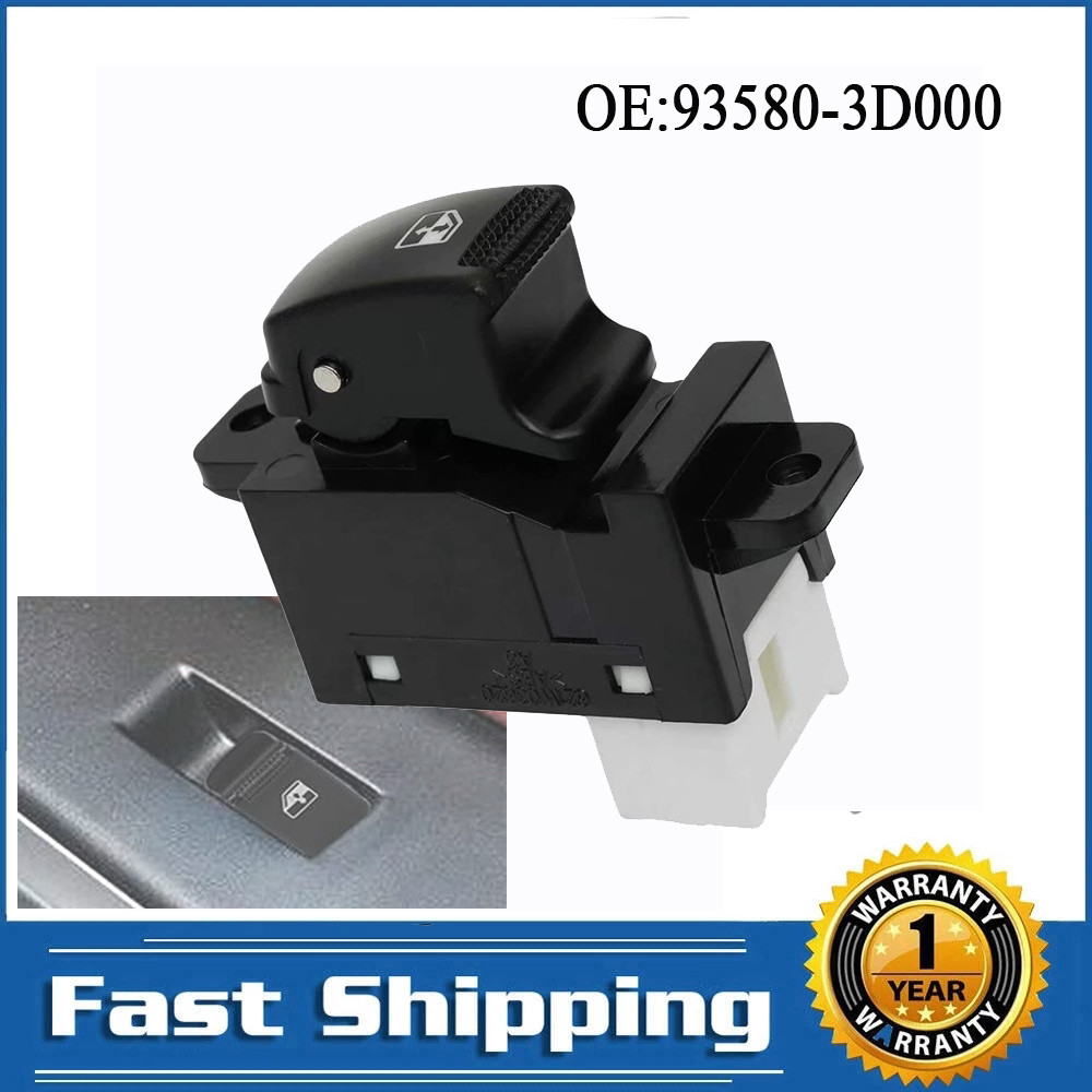 Aleshhashop Front Right Passenger Side Window Switch Lifter Regulator Button for Hyundai Kia Sonata 