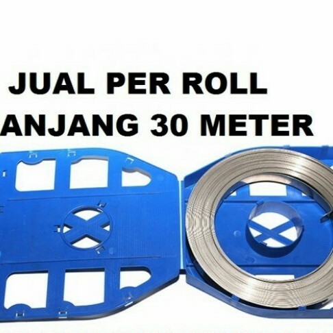

STRAPPING BAND 19 MM STAINLESS / TALI PENGIKAT PETI BAND IT TOOLS