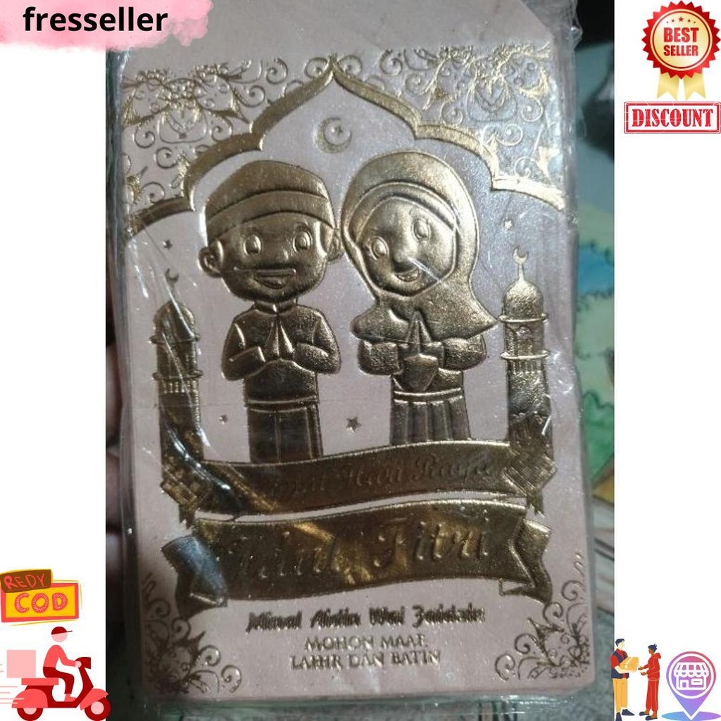 

Amplop/ Ang Pao Lebaran Embos 10 Lembar D Promo Puncak