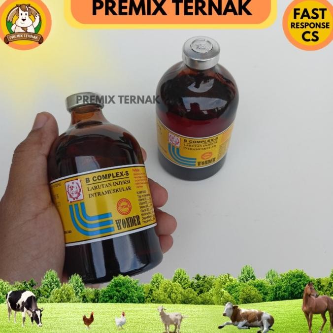 VITAMIN B COMPLEX-S SUPER WONDER 100 ml - Vit B komplek hewan