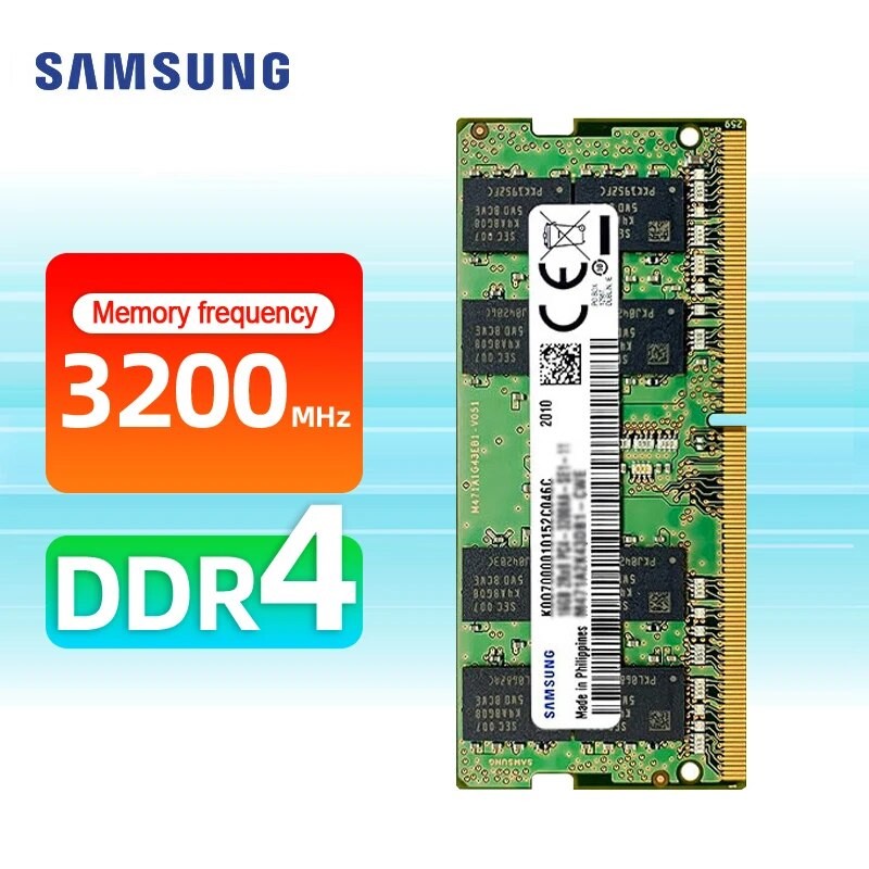 Sale SAMSUNG SODIMM 4GB 8GB 16GB 32GB DDR4 3200MHz PC4-25600 1.2V 260-Pin SO-DIMM Laptop Notebook RA