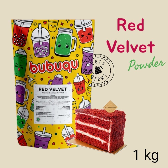 

BUBUQU POWDER DRINK 1KG / BUBUQU BUBUK NUMAN 1 KG