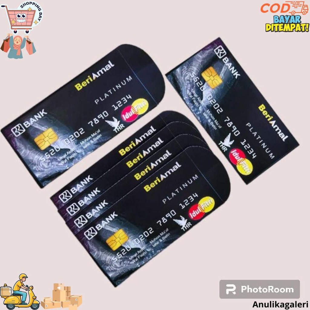 

[50Pcs] Amplop Lebaran 2024 Angpao Idul Fitri Ukuran Panjang D Promo 3.3