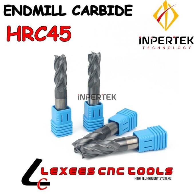 

SIAP KIRIM ENDMILL 5 4F LEXEES ENDMILL CARBIDE 5 HRC45 PISAU CUTTER MILLING 5MM