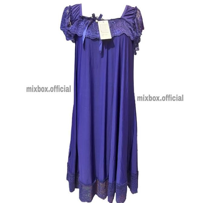 

Mixbox Superjumbo Night Dress Ld170 Lace Lingerie Brukat Spandex Sutra - Diva Original