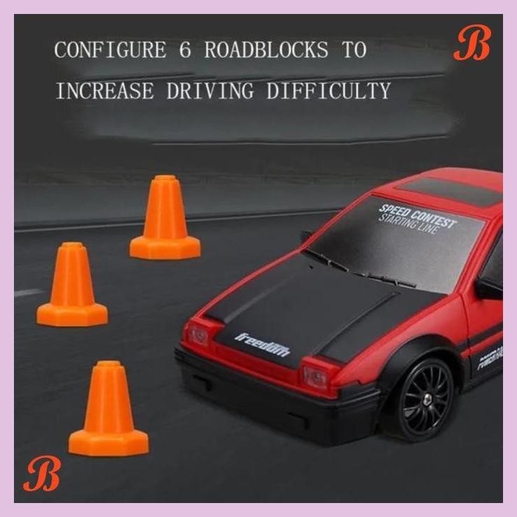 | PR | MOBIL RC DRIFT 4WD 2,4GHZ / MOBIL REMOT DRIFT RACING MINI SKALA 1:24