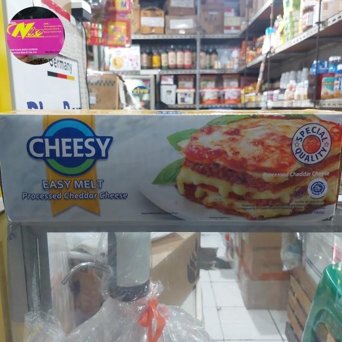 

SIAP KIRIM KEJU CHEESY EASY MELT CHEDDAR 2KG KHUSUS GOJEK DAN GRAB