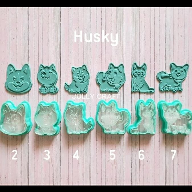 

SIAP KIRIM COOKIE CUTTER DOG HUSKY 2-7 SIZE 4 CM (DIJUAL SATUAN)