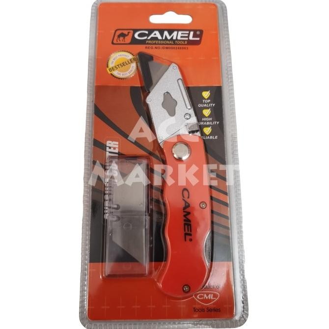 

SIAP KIRIM PISAU CUTTER LIPAT FOLDABLE KNIFE KATER GYPSUM GIPSUM GRC