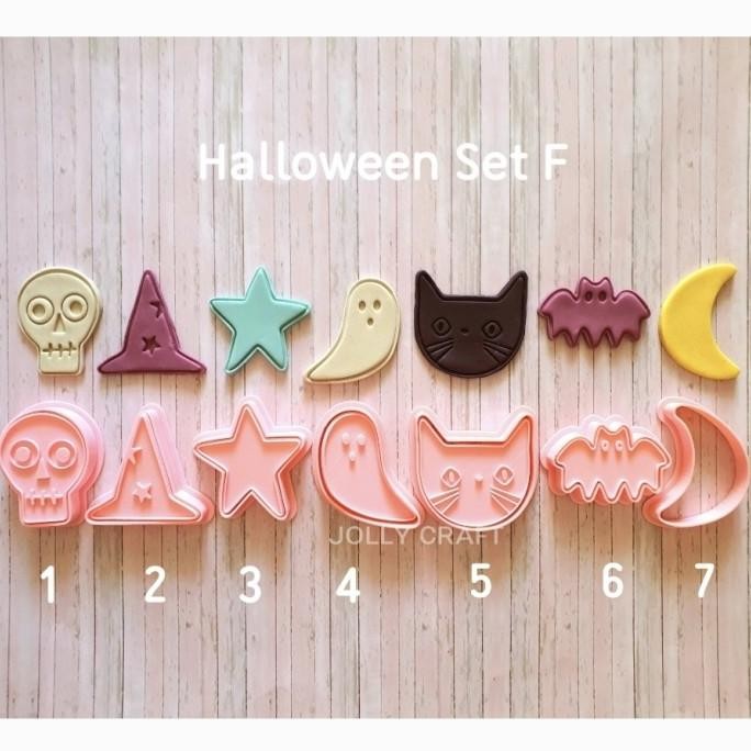 

SIAP KIRIM COOKIE CUTTER HALLOWEEN SET F 1-7 (PILIH 1 MOTIF)