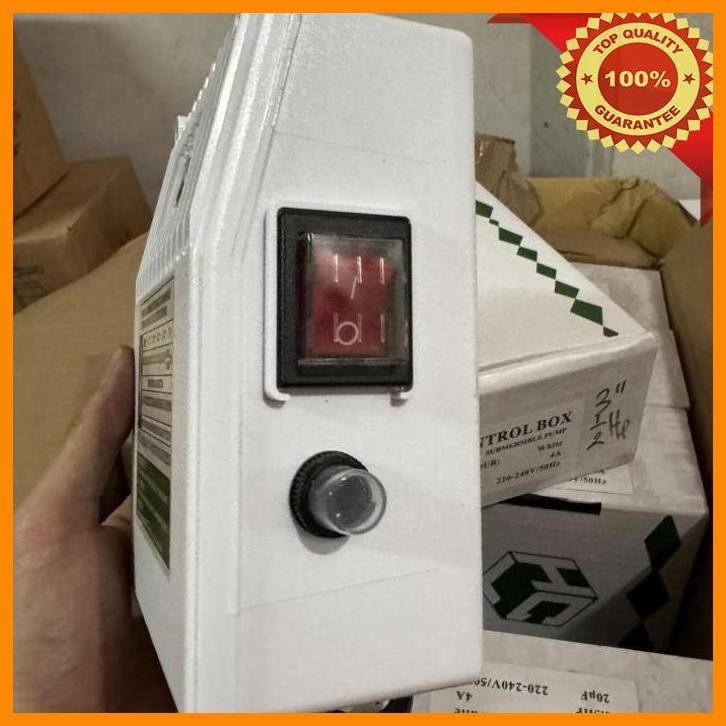 [SMM] CONTROL BOX SUBMERSIBLE 0,5HP 1/2 HP 20 UF OVERLOAD 4 A 4A HCL SIBEL