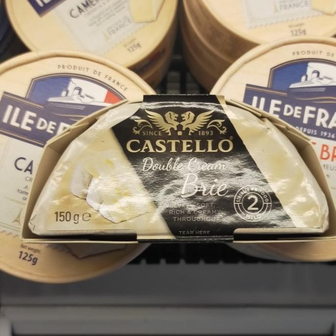 

SIAP KIRIM CASTELLO DOUBLE CREAMY BRIE CHEESE KEJU SOFT 150GR
