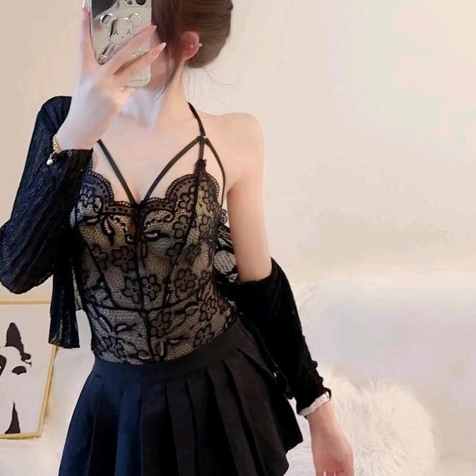 

Lingerie Aurora Tanpa Pita Bawahan Terbuka Daster Malam Original