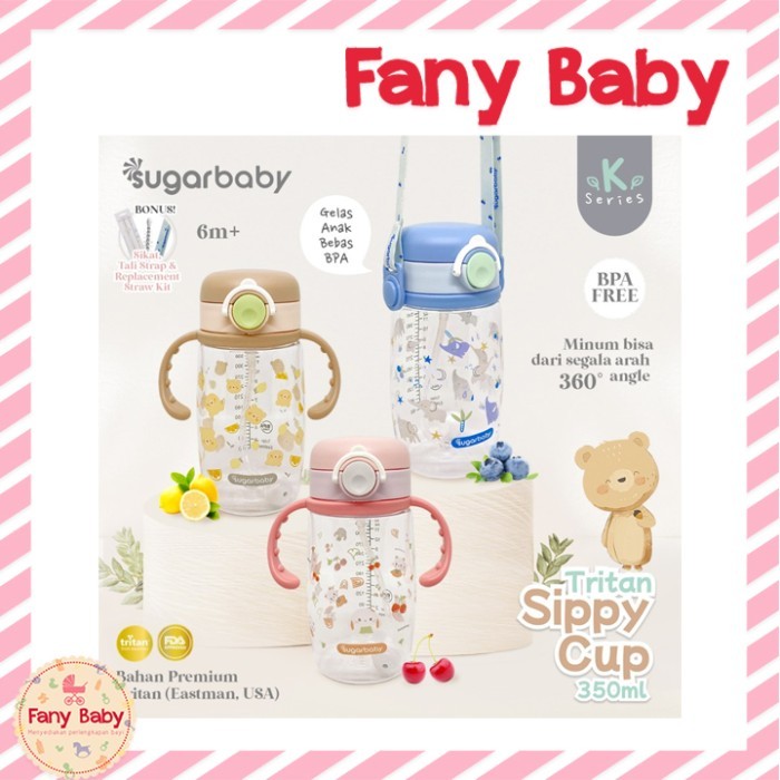 Sugar Baby Tritan Sippy Cup K-Series 350Ml / Tsck350