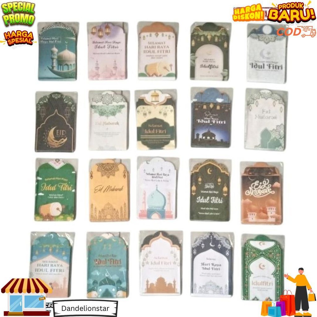 

Amplop Lebaran Siap Pakai Medium 100Pack & Jumbo Isi 50Pack D Promo Puncak