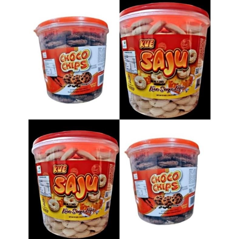 

Kue Sagu Keju 480Gr Dan Choco Chips 540Gr Cod