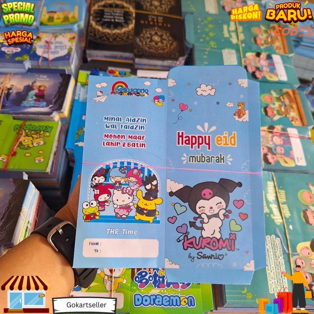 

(1000 Lembar) Amplop Angpau Idul Fitri Jumbo D Best Seller