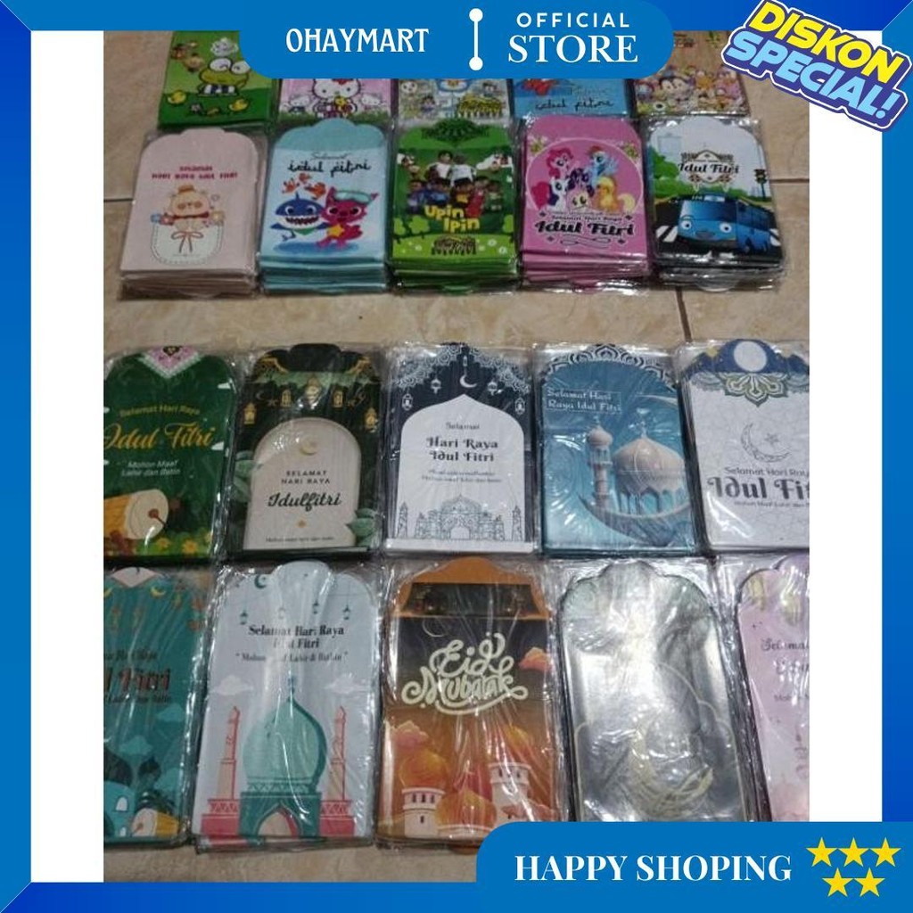 

Amplop Lebaran Size Medium Isi 10 Lembar D Cod