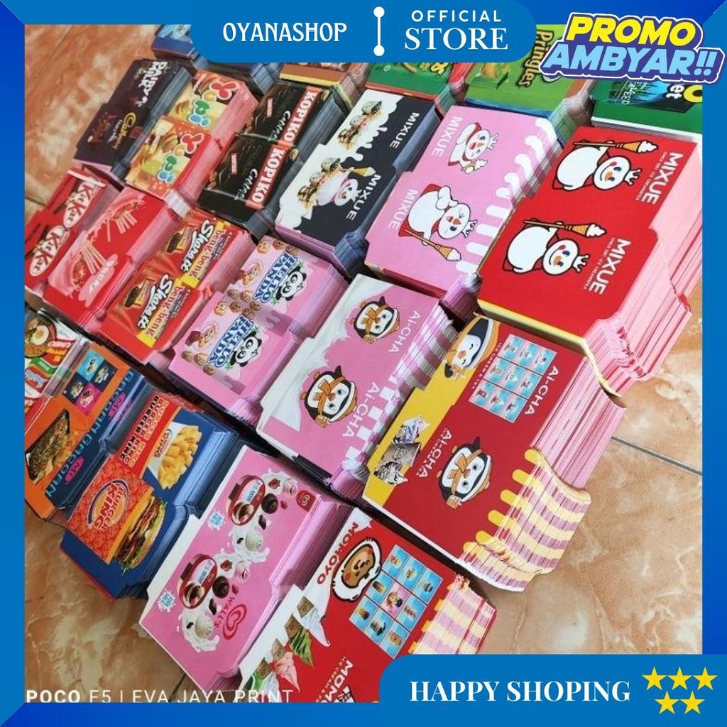 

1000 Lembar Amplop Lebaran Snack Plesetan Kecil D Best Seller