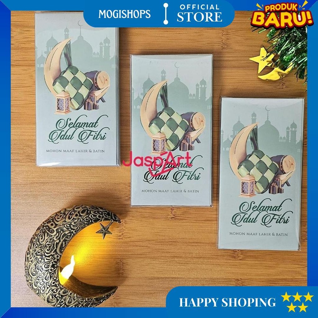 

Amplop Lebaran Hari Raya Idul Fitri 2025 Jumbo Panjang Kotak Mika Isi 30 Premium Murah Ready Stock D Best Seller