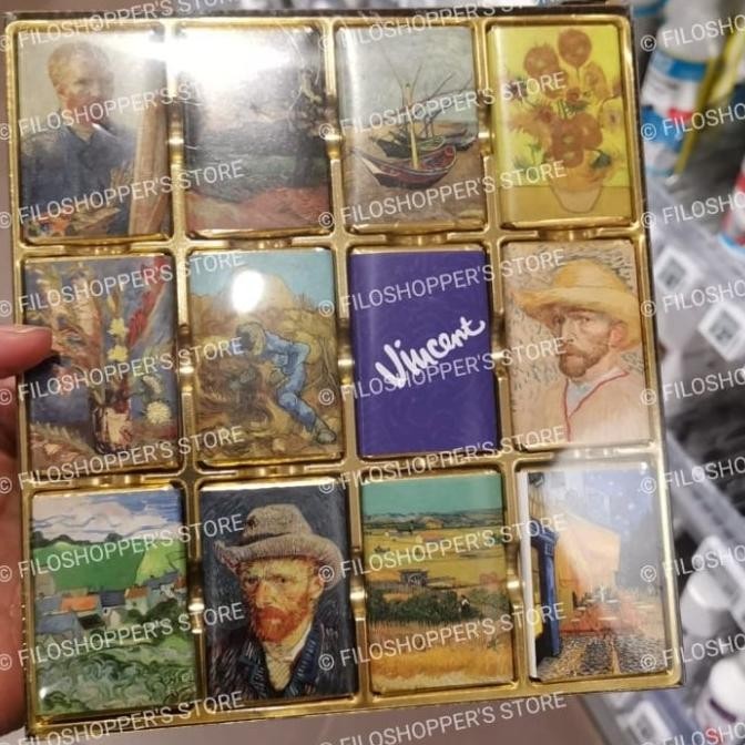 

Murah Cokelat Souvenir Belanda Van Gogh / Canal House / Delft Blue Holland Chocolate Souvenirs Box