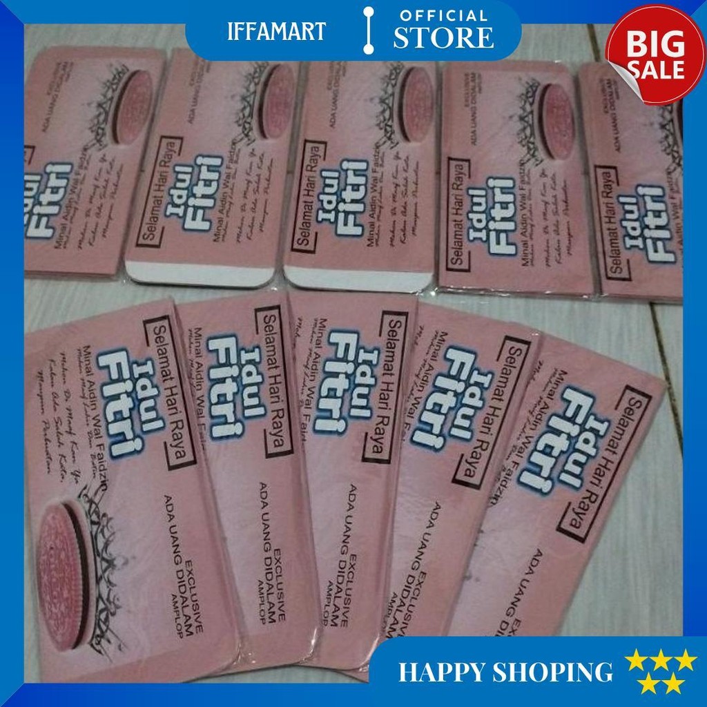 

Amplop Lebaran Jumbo 1Pack Isi 10Pcs Amplop Jumbo D Promo Puncak