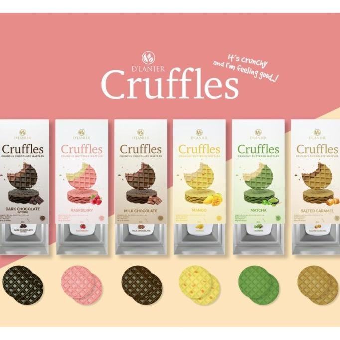

Grosir D'Lanier Milk Chocolate Cruffles / Crunchy Waffles - 66 Gr (5 Sachet)