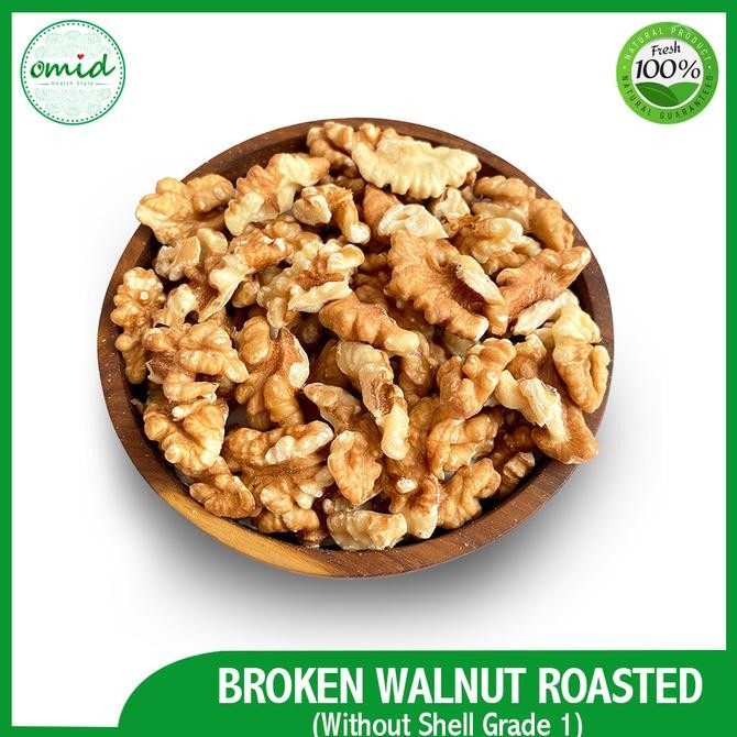 

Grosir Roasted Walnut Broken ( Kacang Walnut Panggang ) - 500Gr