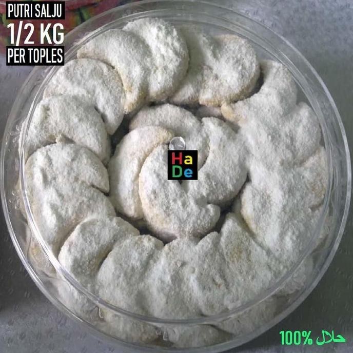 

Kue Kering | Putri Salju / Kue Bulan Manis Isi 500 Gr / 250 Gram (1/4 & 1/2 Kg Per Toples Kiloan) Paket Kiloan Cemilan Jadul Tradisional Parcel Lebaran Murah, Enak, Lembut , Premium - Homa Made Hade Original