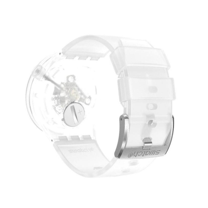 Murah Swatch Sb01K100 Big Bold Jam Tangan Pria Wanita Analog Original Swiss