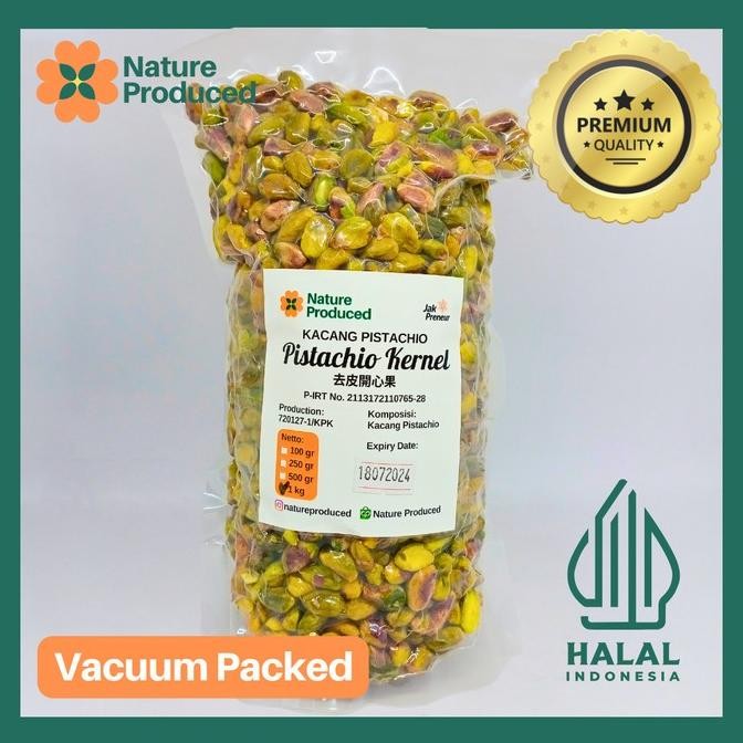 

Sale Nature Produced Pistachio Kernel Pistachio Kupas 100Gr 250Gr 500Gr 1Kg
