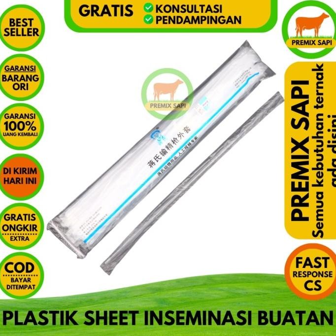 Plastik Sheet Inseminasi Buatan - Plastik Sheet IB Sapi Kambing Domba