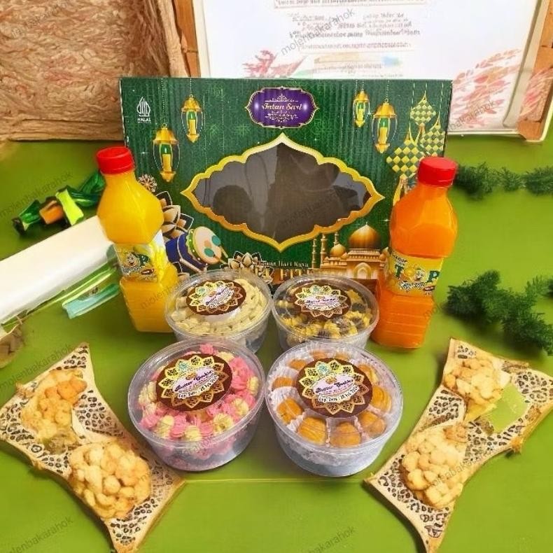 

VIRAL Intan Sari Paket 2 Sirup ( Twin ) - Paket kue kering lebaran plus sirup - Hadiah Idul Fitri - Kue lebaran -98