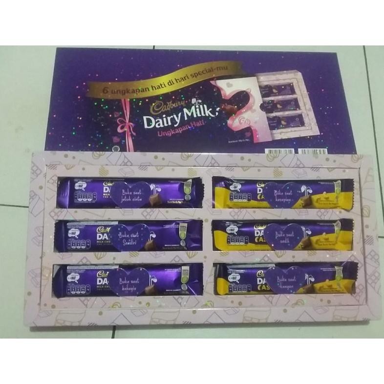 

ORIGINAL gift box coklat Cadbury 30gr//bucket Silverqueen 28gr//bucket Cadbury 30gr vf-52
