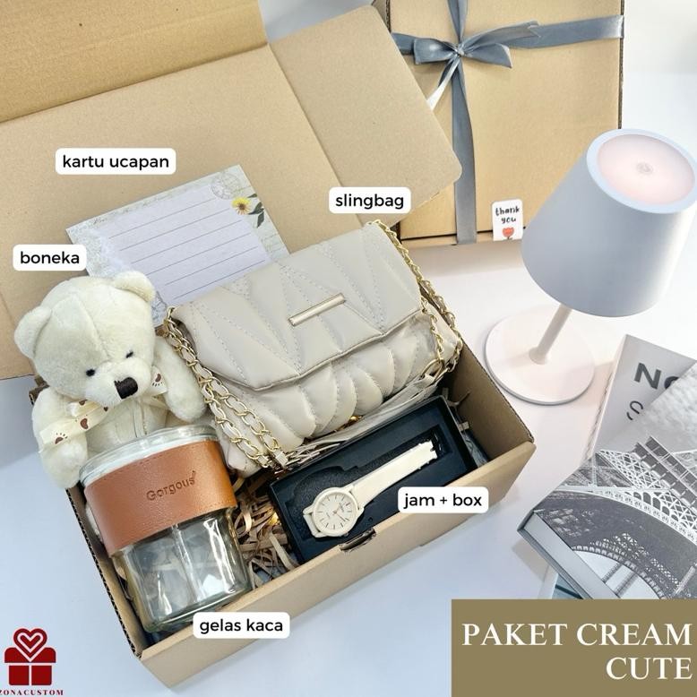 

BISA COD Hampers Kado Ulang Tahun Cewek - Kado Anniversary- Hampers Boneka - Gift Box Wanita - Kado Wisuda - Hadiah Sempro - Hampers Slingbag Dompet Jam Tangan - Polaroid - Kado Romantis - Kado Valentine CQ37