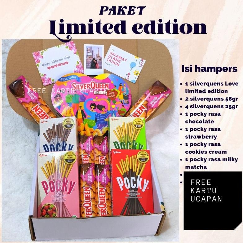 

VIRAL Hampers Snack Coklat Silver Queen Love Edisi Valentine Gift Box Wisuda Ulang Tahun Anniversary Up15