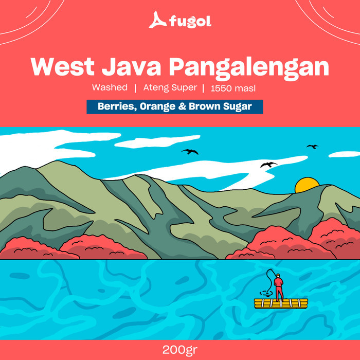 

Biji Kopi Arabika West Java Pangalengan (200 Gr) Single Origin Coffee