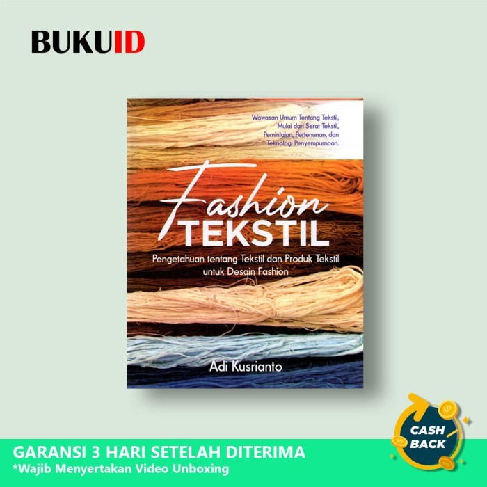 

HOT SALE! Buku Fashion Tekstil, Pengetahuan Tentang Tekstil Dan Produk Tekstil