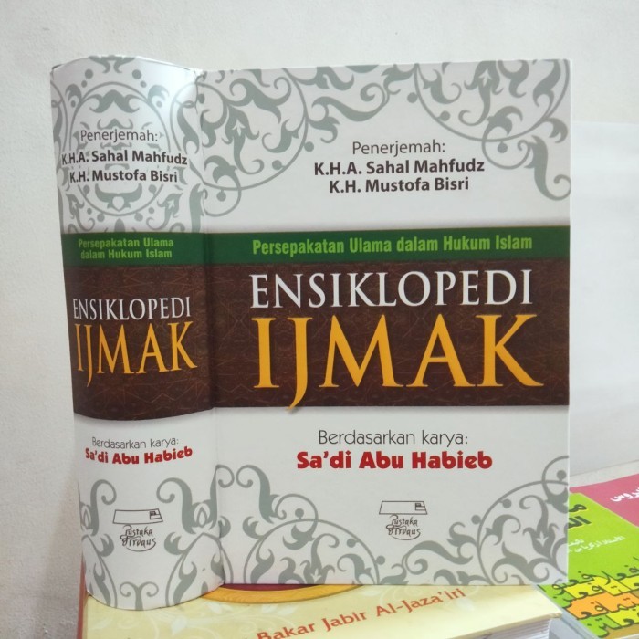 

Buku Ensiklopedi Ijmak HARD COVER ASLI