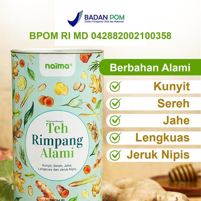 

terbaru !!! [bpom][jsr] teh rimpang 3pcs alami ala dr.zaidul akbar - teh rimpang halal dan original