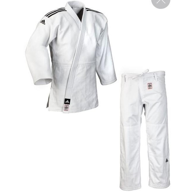 ADIDAS Judo Gi Champion II - IJF Approved - White ( 165 - 190 ) Terlaris