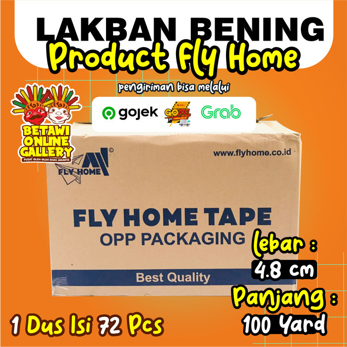 

LAKBAN BENING/COKLAT 48MM 100 YARD 1 DUS ISI 72