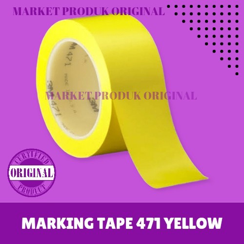 

FLOOR MARKING 471 YELLOW, SIZE 2IN X 33 MTR X 0.14MM
